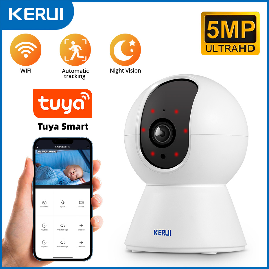 Eufy Camera E220 - KERUI Tuya kamera IP WiFi Mini