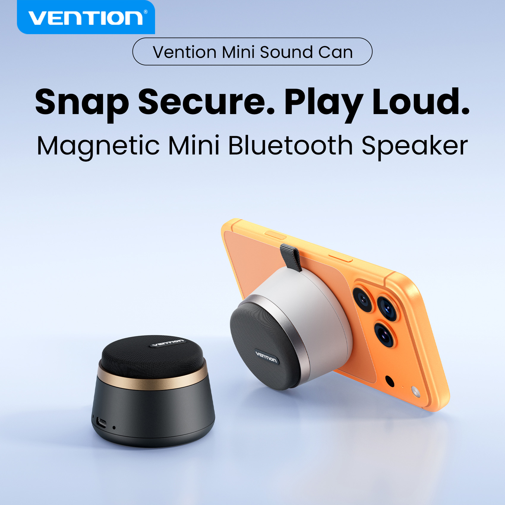 Google Speaker Nest Audio - Vention Speaker Bluetooth Portabel Magnetik IPX6