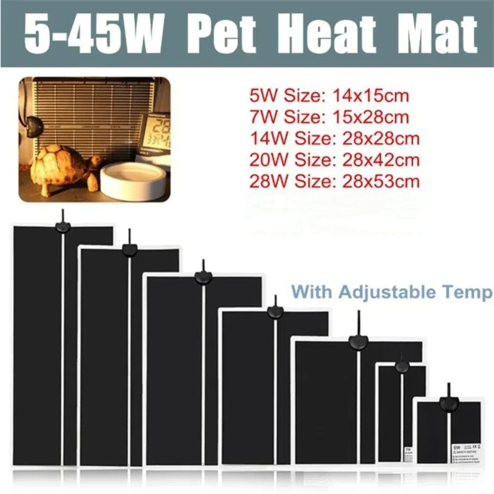 Heat Mat Seedling - Alas Pemanas Bibit Tanaman 5~28W Anti-dingin