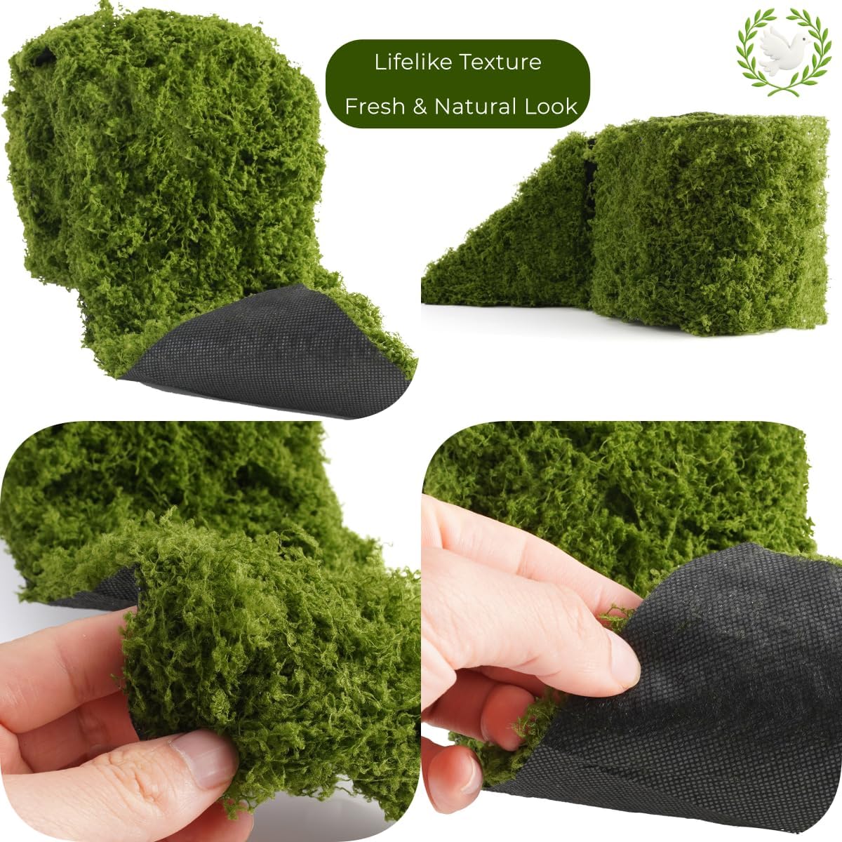 Alas Meja Lumut Buatan Hijau T - Sphagnum Moss Dry ulasan dan harga