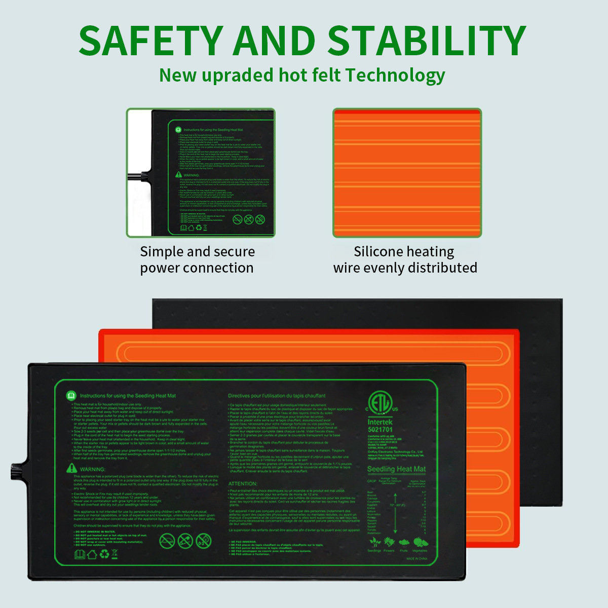 Alas Pemanas Bibit Dua Lembar  - Heat Mat Seedling ulasan dan harga