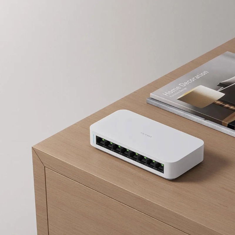 Xiaomi Mi 8 Port RJ45 Gigabit  - Xiaomi Hub Mijia Hub ulasan dan harga