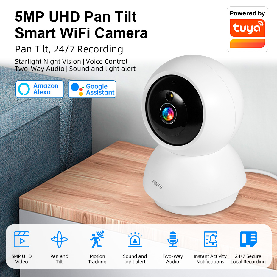 Kamera WiFi Fuers 5MP Bekerja  - Eufy Camera E220 ulasan dan harga